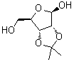 structure of CAS# 67814-68-0, 2,3-O-(1-甲基亚乙基)-beta-D-呋喃核糖