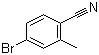 structure of CAS# 67832-11-5, 4-溴-2-甲基苯腈
