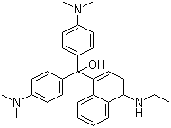 CAS # 6786-84-1, Solvent Blue 6, alpha,alpha-Bis[4-(dimethylamino)phenyl]-4-(ethylamino)naphthalene-1-methanol