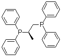 structure of CAS# 67884-32-6, (2R)-1,2-Bis(diphenylphosphino)propane