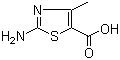 structure of CAS# 67899-00-7, 2-Amino-4-methylthiazole-5-carboxylic acid