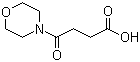 structure of CAS# 67900-19-0, 4-(4-Morpholinyl)-4-oxobutanoic acid