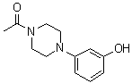 CAS 登录号：67915-02-0, 3-[4-(乙酰基)哌嗪-1-基]苯酚