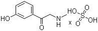 CAS 登录号：679394-62-8, 1-(3-羟基苯基)-2-(甲基氨基)乙酮硫酸盐