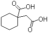 structure of CAS# 67950-95-2, 1-Carboxycyclohexaneacetic acid