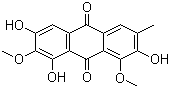 structure of CAS# 67979-25-3, 橙黄决明素