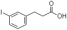 structure of CAS# 68034-75-3, 3-(3-碘苯基)丙酸
