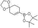 structure of CAS# 680596-79-6, 1,4-二氧杂螺[4,5]癸-7-烯-8-硼酸频哪醇酯
