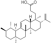 structure of CAS# 6812-81-3, 栎樱酸
