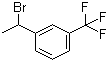 structure of CAS# 68120-41-2, 1-Bromo-1-[3-(trifluoromethyl)phenyl]ethane