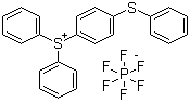 CAS 登录号：68156-13-8, 二苯基-(4-苯基硫)苯基锍六氟磷酸盐