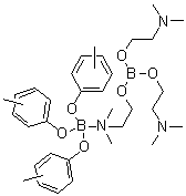 CAS 登录号：68224-81-7, 三[3(or4)-甲基苯酚][三[2-(二甲基氨基)乙基]原硼酸酯]硼
