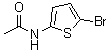 structure of CAS# 68236-26-0, 2-乙酰氨基-5-溴噻吩