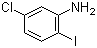 structure of CAS# 6828-35-9, 5-氯-2-碘苯胺