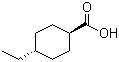 structure of CAS# 6833-47-2, 反式-4-乙基环己烷甲酸