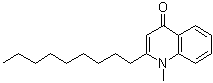 structure of CAS# 68353-24-2, 1-甲基-2-壬基-4-喹啉酮