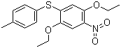 CAS 登录号：68400-47-5, 2,5-二乙氧基-4-((4-甲基苯基)硫)硝基苯