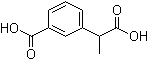 structure of CAS# 68432-95-1, 3-Carboxy-alpha-methylbenzeneacetic acid