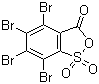 structure of CAS# 68460-01-5, Tetrabromo-2-sulfobenzoic acid cyclic anhydride