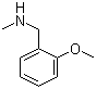 structure of CAS# 6851-80-5, 2-甲氧基-N-甲基苄胺