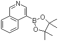 structure of CAS# 685103-98-4, 4-异喹啉硼酸频哪醇酯