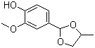 structure of CAS# 68527-74-2, Vanillin propyleneglycol acetal