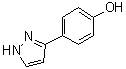 structure of CAS# 68535-53-5, 4-(1H-吡唑-3-基)苯酚