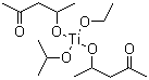 CAS # 68586-02-7, Titanate Coupling Agent Ti-aca 105, Tilcom Pl 2, Bis(acetylacetonato)ethoxyisopropoxytitanium, Isopropoxyethoxytitanium bis(acetylacetonate)