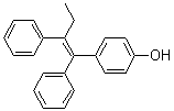 CAS # 68684-63-9, 4-(1,2-Diphenylbut-1-enyl)phenol, ICI 77949