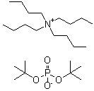 structure of CAS# 68695-48-7, 四丁基铵(二叔丁基)磷酸酯盐