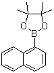 structure of CAS# 68716-52-9, 1-Naphthaleneboronic acid pinacol ester