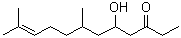 CAS 登录号：68922-12-3, 5-羟基-7,11-二甲基-10-十二碳烯-3-酮