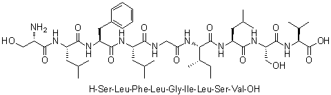 CAS 登录号：689284-89-7, L-丝氨酰-L-亮氨酰-L-苯丙氨酰-L-亮氨酰甘氨酰-L-异亮氨酰-L-亮氨酰-L-丝氨酰-L-缬氨酸