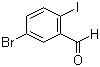 structure of CAS# 689291-89-2, 5-溴-2-碘苯甲醛