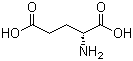 structure of CAS# 6893-26-1, D-谷氨酸