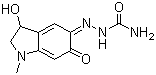 CAS # 69-81-8, Carbazochrome, 3-Hydroxy-1-methyl-5,6-indolinedione 5-semicarbazone, Adrenochrome semicarbazone