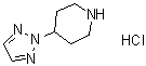CAS # 690261-89-3, 4-(2H-1,2,3-Triazol-2-yl)piperidine monohydrochloride