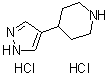 structure of CAS# 690261-96-2, 4-(1H-吡唑-4-基)哌啶二盐酸盐