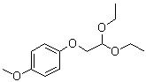 structure of CAS# 69034-13-5, 1-(2,2-Diethoxyethoxy)-4-methoxybenzene