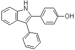 CAS # 6910-82-3, 4-(3-Phenyl-1H-indol-2-yl)phenol