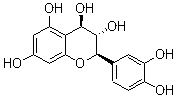 CAS # 69256-15-1, (+)-Leucocyanidin, (+)-(2R,3S,4R)-3,3',4,4',5,7-Hexahydroxyflavan, (2R,3S,4R)-2-(3,4-Dihydroxyphenyl)-3,4-dihydro-2H-1-benzopyran-3,4,5,7-tetrol