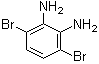 structure of CAS# 69272-50-0, 3,6-Dibromo-1,2-phenylenediamine