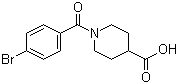 CAS 登录号：693237-87-5, 1-(4-溴苯甲酰基)-4-哌啶甲酸