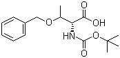 structure of CAS# 69355-99-3, Boc-O-苄基-D-苏氨酸