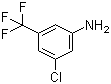 structure of CAS# 69411-05-8, 3-氨基-5-氯三氟甲苯