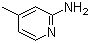 structure of CAS# 695-34-1, 2-氨基-4-甲基吡啶