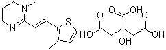 structure of CAS# 69525-81-1, 莫仑太尔柠檬酸盐