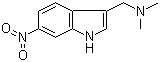 structure of CAS# 6954-87-6, 6-Nitrogramine