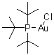 structure of CAS# 69550-28-3, 三叔丁基膦氯化金