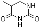 structure of CAS# 696-04-8, 5,6-Dihydro-5-methyluracil